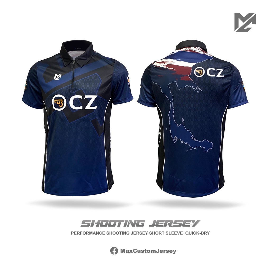 Ipsc Security Tactics ยิง Cz Shadow ทีม Glock Sigsauer ผลิตภัณฑ์คุณภาพสูง Fully Sublimated 2023 Polo