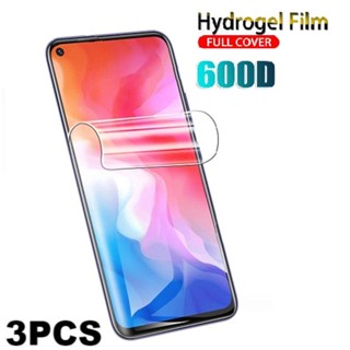 ฟิล์มไฮโดรเจลกันรอยหน้าจอ HD สําหรับ iQOO 11 Z6 Z6x Z7 Z7i Z7s Z7x Lite Pro iQOO Neo 7 8 SE Racing Pro 3 ชิ้น