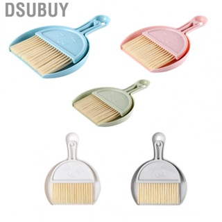 Dsubuy Small Broom and Dustpan Set Mini Hanging   for Office Table Desk Cleaning