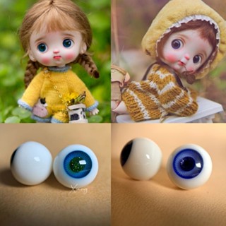 Bjd ลูกตาจําลอง แฮนด์เมด ob11 8 มม. 10 มม. 1/12 1/8 diy