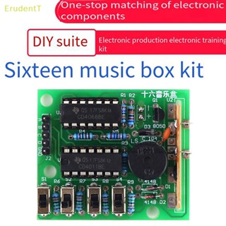 [ErudentT] ชุดบอร์ดโมดูลอิเล็กทรอนิกส์ 16 แผ่น สําหรับฝึกบัดกรี Arduino [ใหม่]