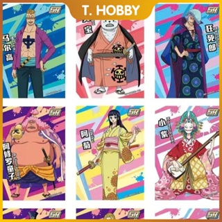 การ์ดเก็บสะสม ลายการ์ตูนอนิเมะ One Piece Arobin Chopper Gate Zoro Juro แบบสร้างสรรค์