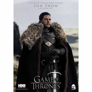 พร้อมส่ง ของแท้ ThreeZero Jon Snow a song of ice and fire a game of thrones 3Z0101 โมเดลของเล่น 1/6