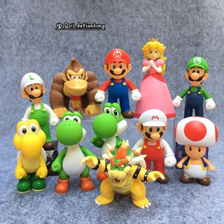 [พร้อมส่ง] โมเดลฟิกเกอร์ไวนิล Super Mario Mario Louis Ki Cooper Princess สําหรับตกแต่งโต๊ะ ของขวัญวันเกิด