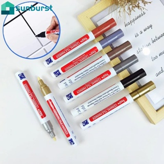 ปากกาเซรามิค กันน้ํา 12 สี สําหรับซ่อมแซมกระเบื้อง พื้น DIY