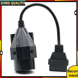 อะแดปเตอร์เชื่อมต่อ OBD OBD II สําหรับ BMW 20 PIN to OBD2 16 PIN Female Connector e36 e39 X5 Z3 for BMW 20pin 1 ชิ้น