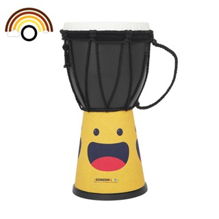 กลองแอฟริกัน Djembe 4 นิ้ว เสียงดี อะไหล่สํารองเครื่องดนตรี