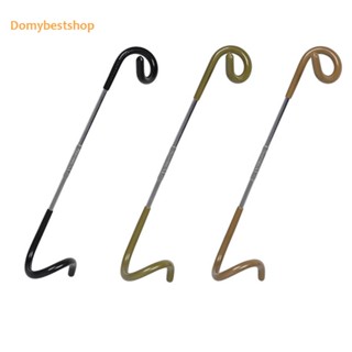 [Domybestshop.th] ขาตั้งไฟเต็นท์ สเตนเลส รูปตัว S สําหรับตั้งแคมป์กลางแจ้ง