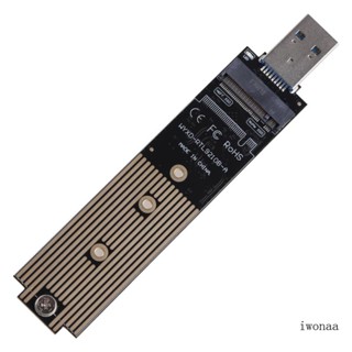 Iwo อะแดปเตอร์ M 2 NVME USB 3 1 M-Key สําหรับเครื่องอ่าน M 2 NGFF สําหรับ 950 960 970 Evo Pro PCI-E Type