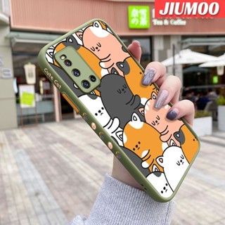 เคสโทรศัพท์มือถือ ซิลิโคนแข็ง บาง กันกระแทก ลายการ์ตูนแมวน่ารัก สําหรับ VIVO V19 V19 Neo V19G