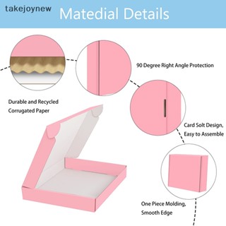 [takejoynew] กล่องจดหมาย กระดาษแข็ง แบบลูกฟูก ขนาดเล็ก สําหรับใส่ของขวัญ 5 ชิ้น