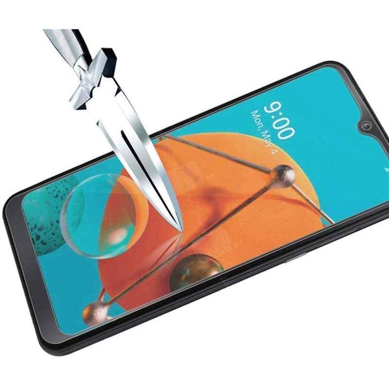 กระจกนิรภัยสีดําสําหรับ LG K20 PRlME K50s K50 K42 K41s K41 k40s K40 K31 ป้องกันหน้าจอสําหรับ LG K22 