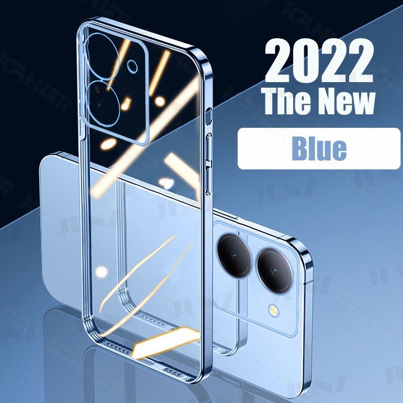 [NORQIK]เคสโทรศัพท์โปร่งใสสําหรับVivo Y36 4G/Y36 5G/Y78/Y56/Y39/Y38/Y28/Y27/Y27s/Y17s/Y100 5Gกันกระแ