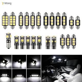 Yt- หลอดไฟ Led T10 5050 สําหรับติดป้ายทะเบียนรถยนต์ 23 ชิ้น