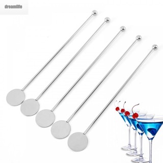 【DREAMLIFE】Swizzle Stick Ball Coffee Beverage Stirrers Bartending Tool For Cocktail Coffee