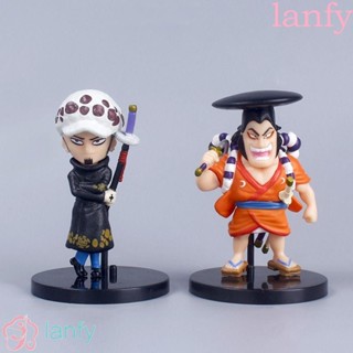 LANFY โมเดลฟิกเกอร์ อนิเมะลูฟี่ อะนิเมะ ตกแต่งรถยนต์ ของสะสม สําหรับเด็ก