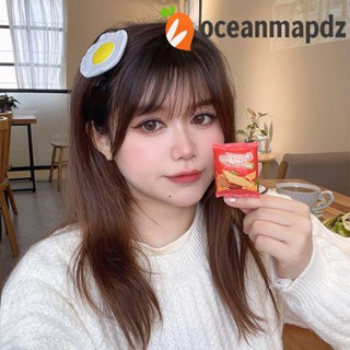 OCEANMAPDZ กิ๊บติดผมด้านข้าง รูปไอศกรีม มันฝรั่งทอด เป็ด สําหรับเด็ก