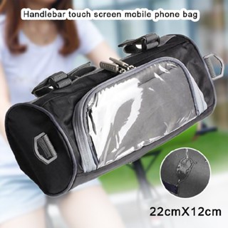 Waterproof Cycling Bike Bicycle Front Frame handlebar Tube Bag For Mobile Phone