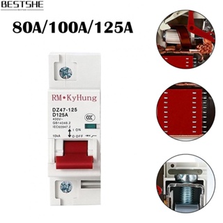 เบรกเกอร์วงจร DC MCB 125A 100A 80A 400V-600V อุปกรณ์เสริม แบบเปลี่ยน