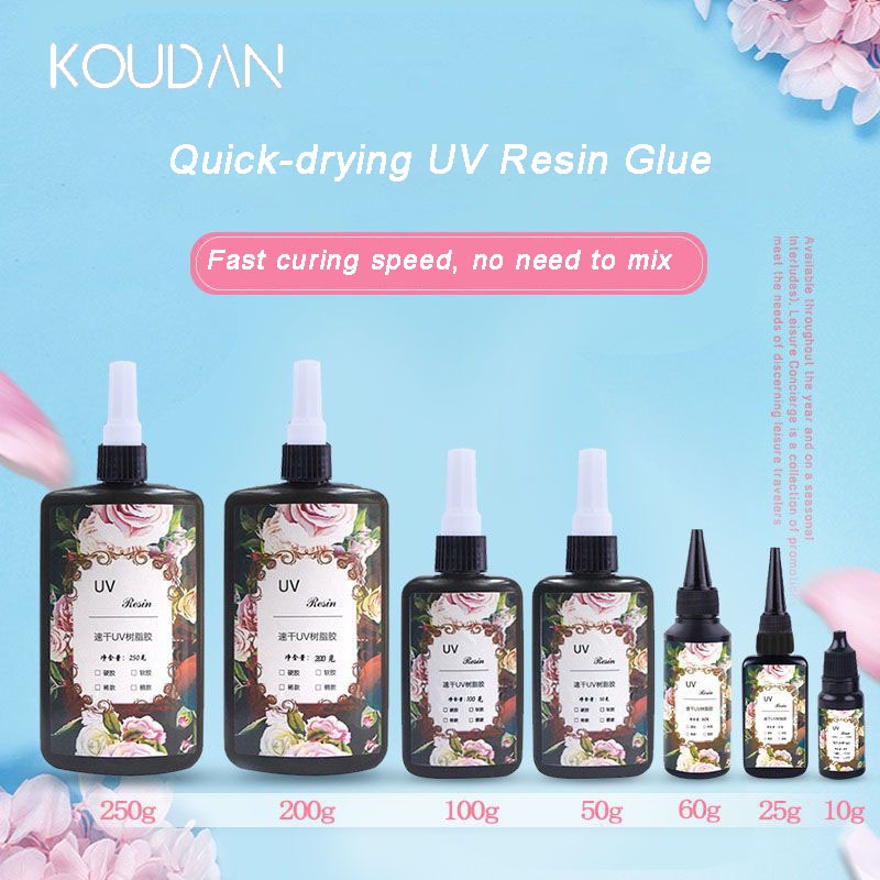 Koudan น้ํายาทาเล็บ เรซิ่น อีพ็อกซี่ UV 100 มล. DIY
