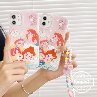 เคสโทรศัพท์มือถือ ลายการ์ตูนเจ้าหญิงนางเงือกน่ารัก สําหรับ Realme10 Pro+ C55 C35 C33 C31 C30 C25Y C21Y C25 C25s C21 C20 C20A C17 C15 C12 C11 8i 6i 5i Narzo50A Prime 50i 50A 30A