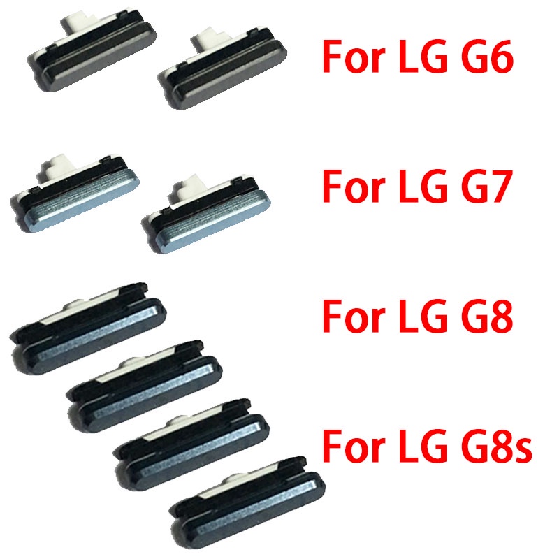 สําหรับ LG G6 G6 ThinQ G7 G7 ThinQ G8 G8S ปริมาณด้านข้างปุ่มโมดูลอะไหล่