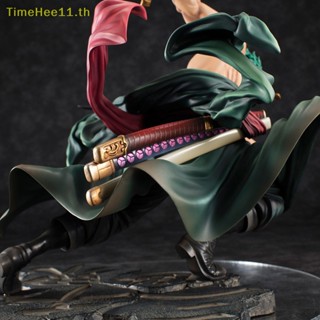 Timehee โมเดลฟิกเกอร์ PVC รูปปั้นอนิเมะวันพีช Roronoa Zoro ขนาด 18 ซม. ของเล่น สําหรับเก็บสะสม