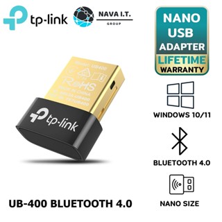 COINSคืน15%⚡FB9JMZV6⚡ TP-LINK UB400 BLUETOOTH 4.0 NANO USB ADAPTER ประกัน LT