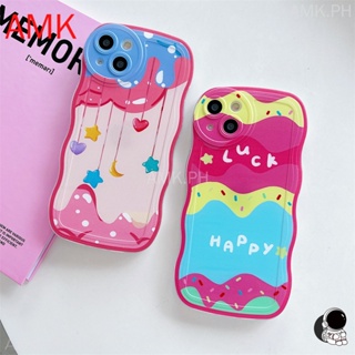 เคสโทรศัพท์มือถือแบบใส ลายคลื่นดาว สีรุ้ง สําหรับ AMK Tecno Spark Go Infinix Smart 7 Hot Note 30 30i 20 20s 12 G96 10 pro 2023 5 6 PLUS 11S NFC 9 11 Play 12i 5g STDBL