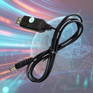 Bang สายชาร์จ DC 5V USB เป็น DC 5 5x2 1 มม. อินพุต USB แรงดันไฟฟ้า 5V DC 12 ประสิทธิภาพสูง