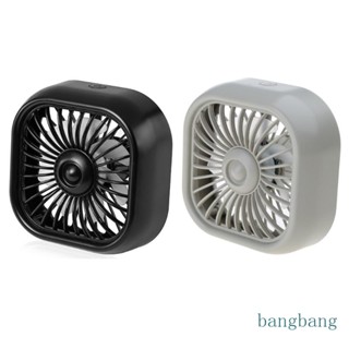 Bang พัดลมระบายความร้อน USB พร้อมไฟ LED สําหรับรถยนต์