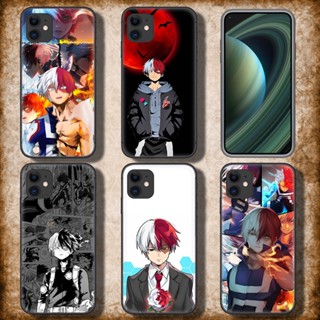 เคสโทรศัพท์ TPU แบบนิ่ม ลาย P285 shouto todoroki สําหรับ iPhone SE 2020 12 Mini 13 Pro Max