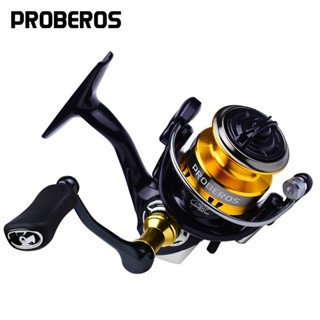 Proberos Luya Spinning Wheel Metal Far Cast Luya Wheel 7+1BB 5.2:1 รอกตกปลา รอกตกปลาทะเล รอกตกปลา