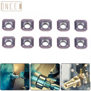 【ONCEMOREAGAIN】Carbide Inserts 10PCS Cutter Inserts Milling SEHT1204AFSN-X45 SEHT43AFSN-X45