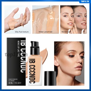 Ibcccndc Matte Liquid Foundation Bb Cream Liquid Moisturizing Poreless Natural Lasting Concealer 30g 6 Colors Liquid Face Makeup Femele Students Summer (top11.th.)