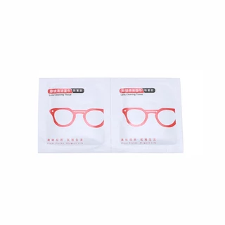 ผ้าเช็ดแว่นกันฝ้า Anti Fog (Nano Wipe) กระดาษเช็ดแว่น แผ่นเช็ดแว่นตา แห้งเร็ว ไม่ทิ้งรอย มี 5 คู่ / 50 คู่