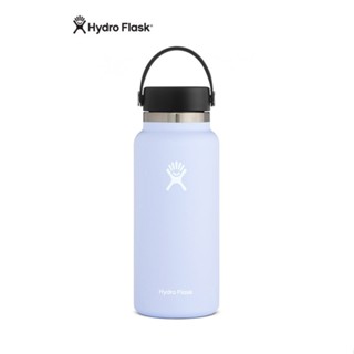 Hydro Flask ขวดน้ําสุญญากาศ ปากกว้าง สเตนเลส 32 ออนซ์ 40 ออนซ์ มีฉนวนกันความร้อน สีตัดหมอก สําหรับเล่นกีฬากลางแจ้ง