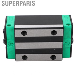 Superparis Linear Rail Sliding Block Bearing Steel Smoothly Operation Slider Low Noise Strong  for Packaging