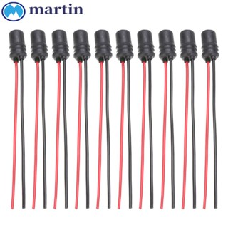 MARTIN ซ็อกเก็ตหลอดไฟ T10 W5W T10 T10 W5W อุปกรณ์เสริม สําหรับรถยนต์ รถบรรทุก เรือ 10 ชิ้น ต่อชุด