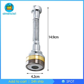 [Almencla1] 360° หัวก๊อกน้ํา ปรับได้ 3 โหมด ยืดหยุ่น ประหยัดน้ํา ขยับได้ ทนทาน สําหรับอ่างล้างจาน