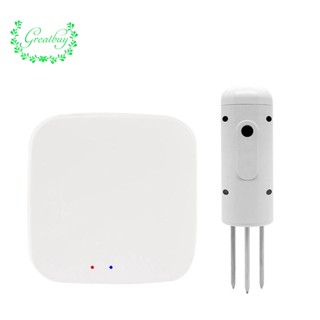 Zigbee เครื่องวัดค่า PH ในดินออนไลน์ ความเป็นกรดในน้ํา ความชื้น ตรวจสอบความชื้น เกตเวย์ สมาร์ทโฮม สวน กระถางดิน พลาสติก