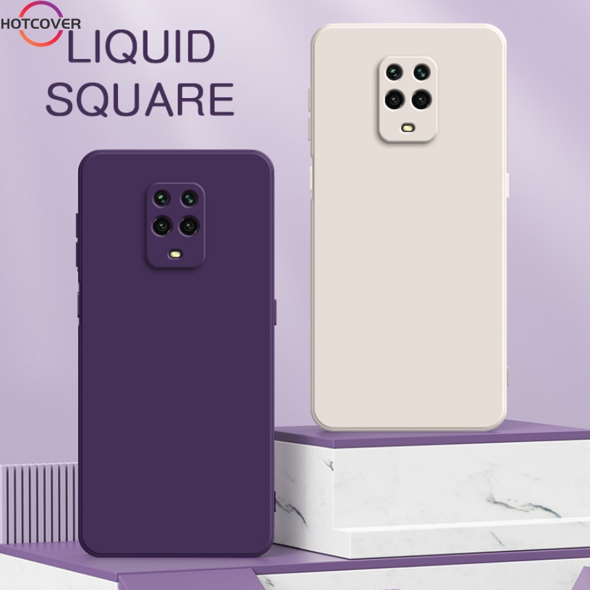 เคสโทรศัพท์มือถือซิลิโคน ทรงสี่เหลี่ยม สําหรับ Redmi Note 9 Pro Max 9S Redmi 9T 360 RedmiNote9 Note9