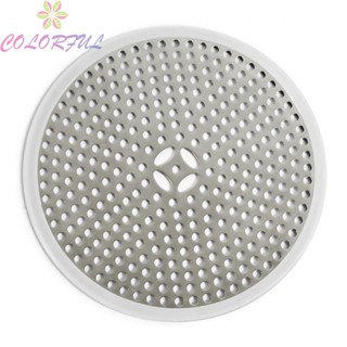 【COLORFUL】Filter Mesh 304 Stainless Steel Drain Filter Tub Hair Catcher Sink Hair Catchers