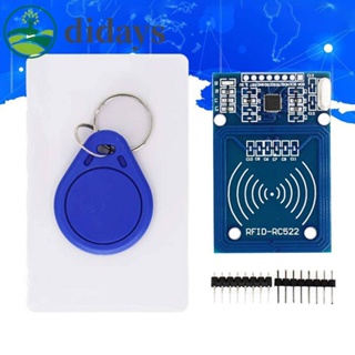 ชุดโมดูล RFID RC522 13.56MHz พร้อมแท็ก SPI การ์ดรีดเดอร์ IC