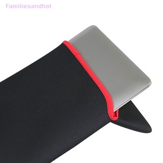 Familiesandhot&gt; กระเป๋าเคส PC นิ่ม ขนาด 7-14 นิ้ว สําหรับใส่แล็ปท็อป แท็บเล็ต พีซี