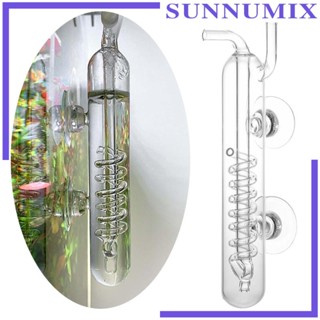 [Sunnimix] เครื่องกระจายคาร์บอนไดออกไซด์ CO2 แบบใส ใช้งานง่าย สําหรับตู้ปลา