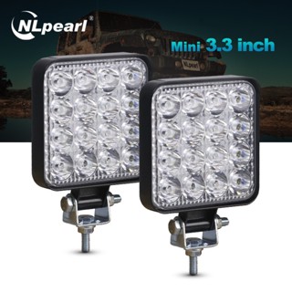 Nlpearl ไฟตัดหมอก led 48W 12v 24V สําหรับรถจักรยานยนต์ SUV