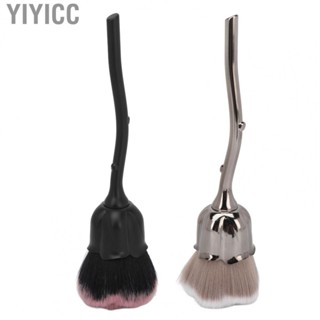 Yiyicc Rose Makeup Brush Multifunctional Nail Art Dust for Salon