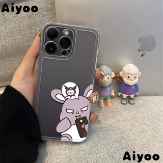 เคสโทรศัพท์มือถือคู่รัก แบบนิ่ม ลาย Baku สําหรับ Iphone Apple 14Promaxplus8 1312 7 11 AMX8