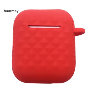 Huarmey เคสซิลิโคนนิ่ม กันกระแทก กันลื่น สําหรับ Apple AirPods 1/2